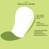 Pee Safe Organic Cotton Biodegradable Sanitary Pads, Regular & 100% Organic Cotton Tampons | For Light To Medium Flow | Comfortable & Stain-Free Experience | Fda Approved view 4