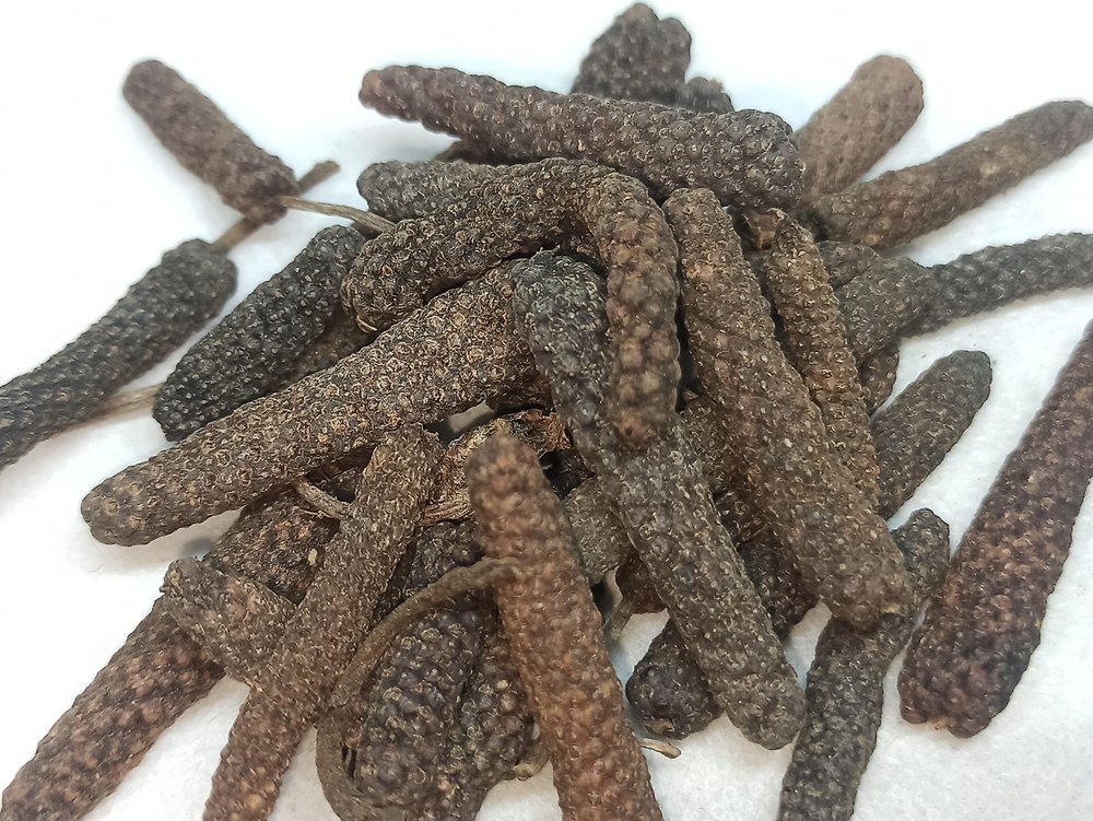 NATURALIFE'S-*YAANAI THIPILI*-Piper Longum I Indian Long Pepper I   /Yanai Thippili I  /  /  / Pipara/Pipli/Pippali/Kattuthippili ITippali I Pippalu/Pippali-(50 GRAMS)