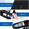 Linkidea Electric Toothbrush and Toothpaste Travel Case with Pocket, Hard Shell Powered Brush Protective Storage Bag, Compatible with Oral-B iO Series, Smart 1500, Philips Sonicare, Black, Hard view 2