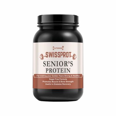 CUTISWISS Protein Powder Supplement for Senior Citizens | Protein Powder for Elders, 40+ & Old Age Men & Women (1 kg)