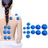 ACS 12pcs set Moisture Anti Cellulite Vacuum Cupping Cup Silicone Family Facial Body Massage Manual Therapy Massager view 3