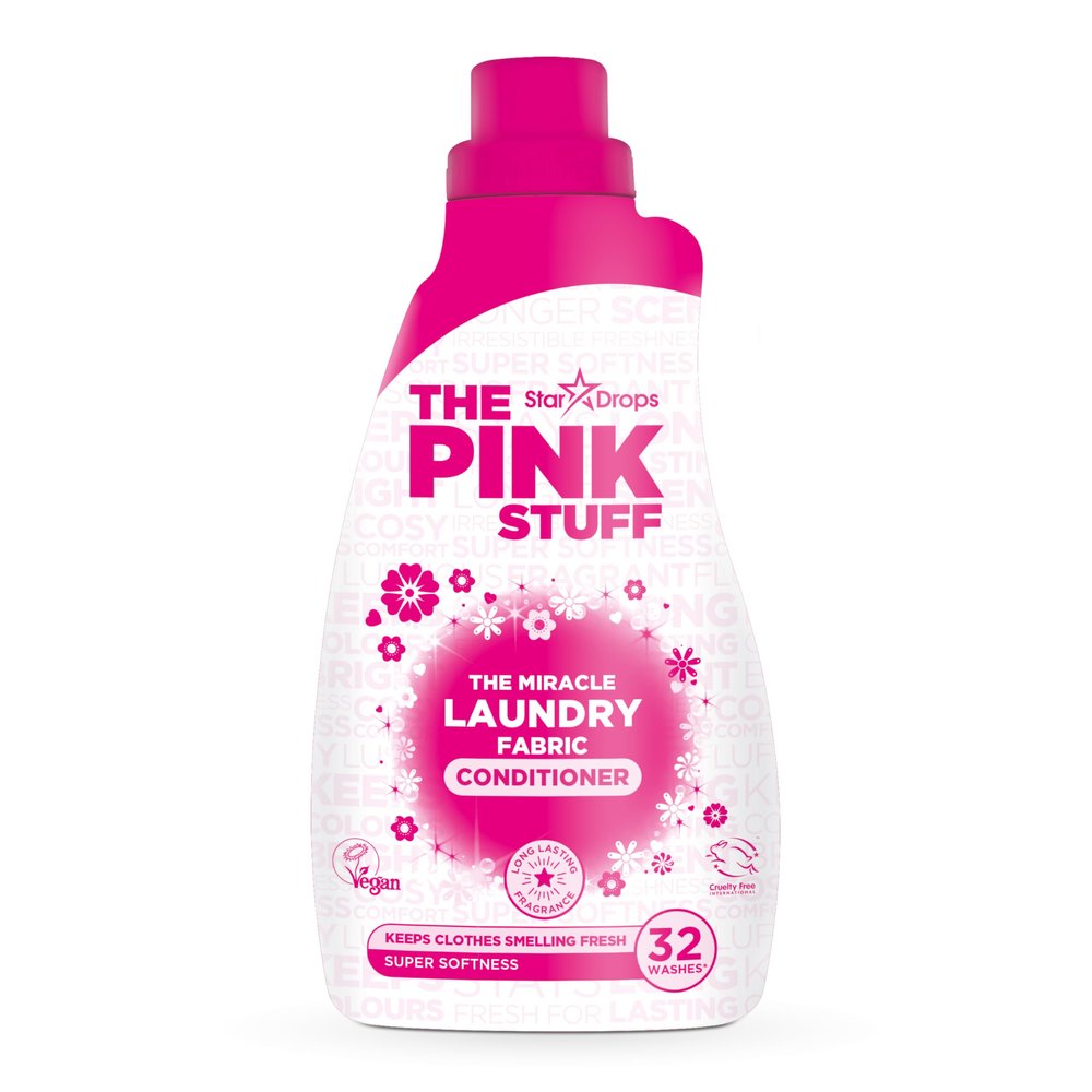 Stardrops The Pink Stuff Miracle Laundry Fabric Conditioner 32 Washes | 960ml