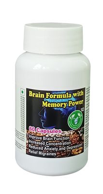 UNIVERSAL HERBAL & CONCENTRATES Brain Formula with Memory Power Capsules