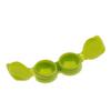 10Piece Mini Flip-top Contact Lens Travel Kit Holder Soaking Box Case Green view 3