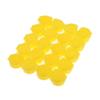 10Piece Mini Flip-top Contact Lens Travel Kit Holder Soaking Box Case Yellow view 2
