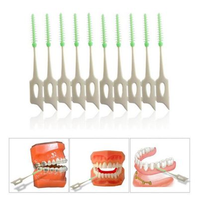 Professional Interdental Brushes Toothpicks Oral Health Care Teeth Cleaning Cleaners 60 Count