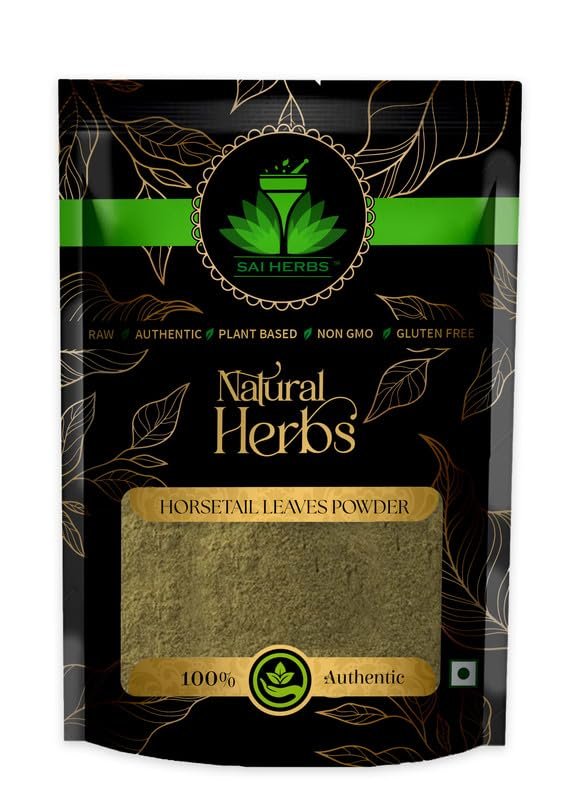 SAI HERBS Horsetail Extract Churan - Equisetum Extract Churan - Improves Bone Density - Cleanse kidney - Good for Skin & Hair - Pure & Natural (50 Grams)