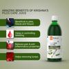 KRISHNA'S HERBAL & AYURVEDA Piles Care Juice - 1000 Ml, Ayurvedic Piles Care Expert, Goodness Of Chitrak Mool, Bachh, Kutaj, Bilav & 6 Other Herbs view 4