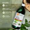 KRISHNA'S HERBAL & AYURVEDA Liver Re-Live Juice 1000 ml | Healthy Liver | Strengthens the digestive system | Goodness of 11 powerful herbs like Makoy, Harshringar, Daru Haridra | Sugar free Juice view 2
