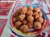 Pure Natural beson/chana/chona jaggery laddu- (healthy snacks) / Puja/pujo purpse - 500 Gm view 2