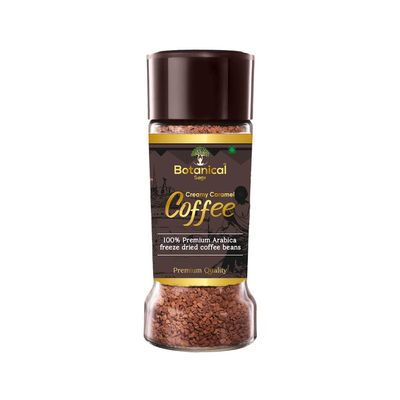 Botanical sage- Creamy Caramel instant coffee | 100% Arabica freeze dried | Flavored coffee | 100g