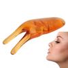 Nose reducing massager, nose scraper, burr-free for chin and cheek Amber view 2