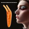 Nose reducing massager, nose scraper, burr-free for chin and cheek Amber view 3