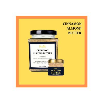 KANZ & MUHUL Natural Almond Butter (Cinnamon Almond Butter) 200g