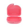 T.O.G. Air Hole Box Denture Retainer Mouthguard Storage Case Box Container Pink view 3