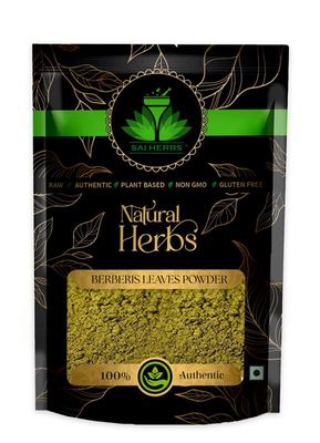 SAI HERBS Berberis Leaves Siddha Powder - For Strength - Supports Optimize Healthy Glucose Metabolism Levels - Immune System - Pure & Natural (1 KG)
