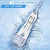 BESTOPE Rechargeable Dental Flosser Oral Irrigator with 300ml Water Tank | 5 Modes | 8 Replaceable Jet Tips |IPX7 Waterproof (White) view 2