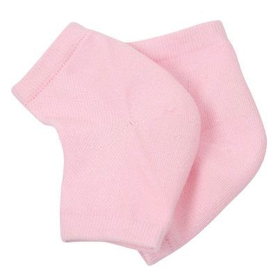 MYADDICTION Moisturizing Gel Heel Socks Cracked Repair Foot Skin Care Protectors Pink 0