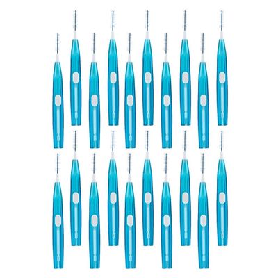 T.O.G. 20Pcs Push-Pull Interdental Brush Toothpick Floss Teeth Cleaner Oral Care