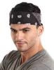 Brendo Men's and women's Cotton Skull Design Big Size Bandana Handkerchief Head Wraps Cowboy Neckerchief scaf Face Mask Gift red and black pack of 6 view 3