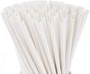 ECONUS White Paper Straw Regular Paper Pipe | Pack of 100 Straws| 6mm Wide & 8 inch Long | Drinking Straws for Juice, Smoothies, Milkshakes, Cold Drinks Eco-Friendly, Biodegradable Disposable Straws view 1