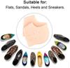 Lakhdatar Enterprise Silicone Anti Crack Heel Pad And Foot Protector Moisturizing Socks for Foot Care, Pain Relief And Heel Cracks for Men And Women (Free Size, 1-pair) (PACK-4) view 3