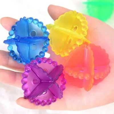 NISHIV Washing Machine Ball Durable Cloth Cleaning Ball Laundry Ball for Household Cleaning Washing Machine Clothes Softener Wash Laundry Dryer Ball (Pack of 4, Silicone)