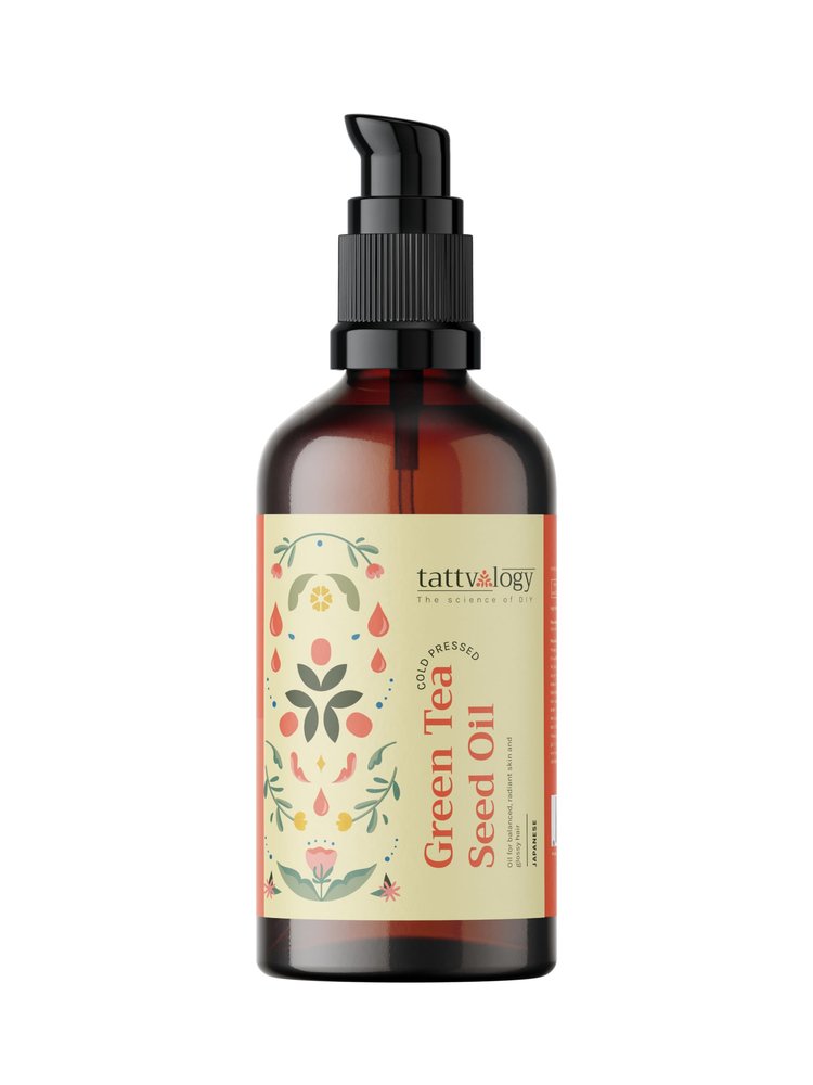 Tattvalogy Camellia Tea Seed Oil, for Radiant and Glowing Skin (50ml)