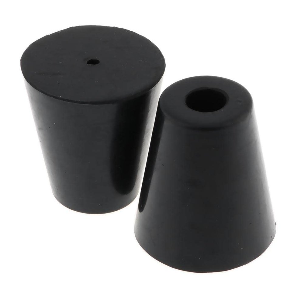 CALANDIS 5Pcs Round Black Bumpers Pads Rubber Feet, 45X49Mm