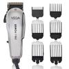 VEGA PROFESSIONAL Pro Power Hair Clipper for Salon and Home Use with Japanese Stainless-Steel Taper Blades, 6000 RPM, Attachment Guide Combs (VPMHC-02) view 1