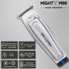 VEGA PROFESSIONAL Men Mighty Mini Hair Trimmer With Stainless Steel T-Wide Ultra Close Blade, 6500 Rpm Motor, 120 Mins Runtime, 90 Min Charging Time, Cord & Cordless Use For Salon, (Vpvht-07) view 2