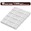 BREEZE BRE013 MultiFold Tissue Paper Extra Soft & Highly Absorbent Napkin For Kitchen, Office & Home Use (Pack of 10, 1300 Sheets, Rectangular Box) view 3