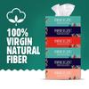 BREEZE BRE022 2 Ply Facial Tissue Soft Wipe & Disposable For Kitchen, Cars, Office & Home Use, 100 Pulls each (Pack of 6, 600 tissues) view 2