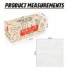 BREEZE BRE035 Kitchen Towel Extra Multipurpose Use Tissue Paper Made of Natural Fibers Soft & Highly Absorbent (Pack of 2, White, Rectangular box) view 2