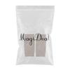 1 Pair Heel Sleeve Protector Crack Guard Wrap Ankle Sports Socks for Foot 3# view 2