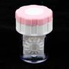 2pcs Manual Contact Lens Cleaner Rotary Washer Clear Care Cleaning Case view 1