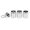 Aluminum Alloy Waterproof Pill Box Mini Tablet Case Separated Layers 93x25mm view 3