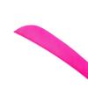 12 Pieces Archery Hunting Arrow Feather Fletching Right Wing Fletches 4 inch Rose Red view 3