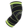 3D Weaving Knee Brace Breathable Sleeve Support for Sports Protect Green-L view 1