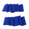 10 Pieces Stretchy Finger Protector Sleeves Support Basketball Volleyball Royal Blue view 3