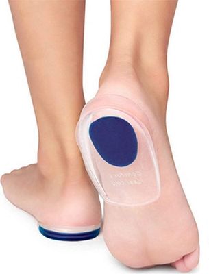 Spefez Insole For Shoes Men Height Increase Insole With Gel Heel Pad For Heel Pain Silicon Heel Pad For Women Pain Relief Silicon Heel Pad For Women For Men Ankle Support Cushion (Gel Heel Pad)
