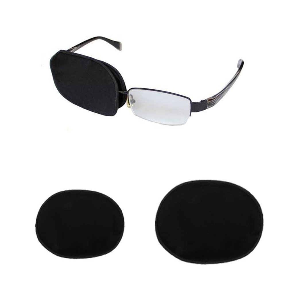 T.O.G. Medical Glasses Patch Large Single Eye Patch for Adult Child Black Adult