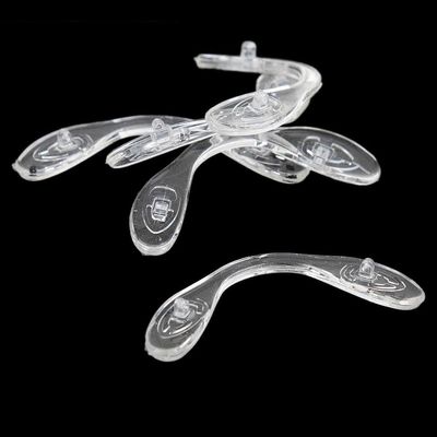 T.O.G. Eyewear Silicone Conjoined Nose Pads Slid Slide on Soft Silicone Push