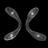 T.O.G. Eyewear Silicone Conjoined Nose Pads Slid Slide on Soft Silicone Push view 3