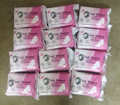 Combo of 12 Packs of Sanitary Napkins, Imported Rashfree XL Size Sanitary Napkin