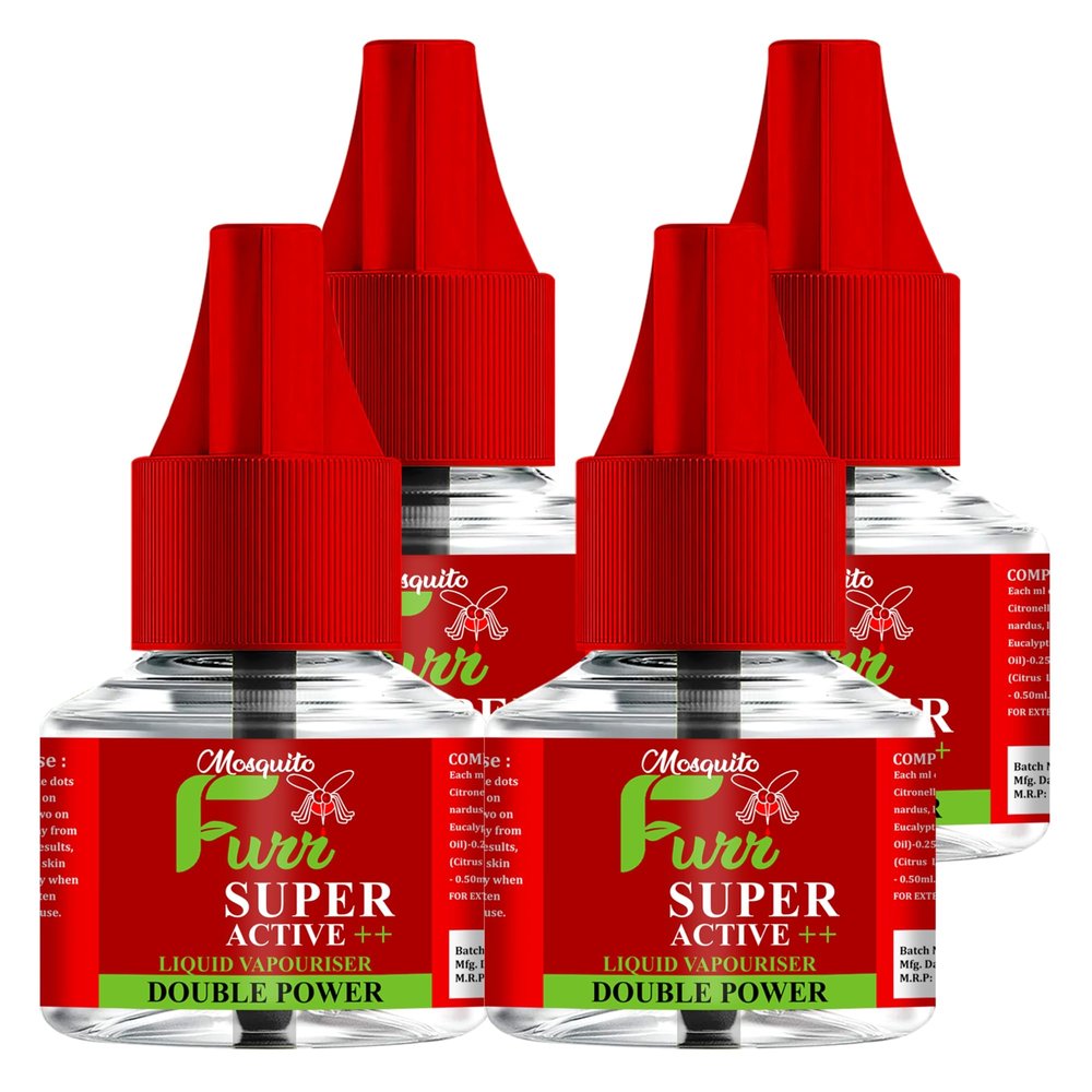 Mosquito Furr Double power Natural Liquid Mosquito Vaporiser Refill (6)