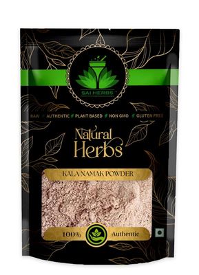 SAI HERBS Pakistani Kala Namak Siddha Churan - Black Salt Siddha Churan - Black Rock Salt Siddha Churan - Pure & Natural (500 Grams)
