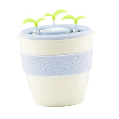 200ml USB Potted humidifier Essential Oil Diffuser Air Aroma Atomizer White