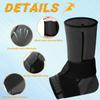 1 Pair Ankle Brace for Kids Compression Ankle Sleeves Adjustable Foot Support Brace Elastic Ankle Guard for Children Boys Girls Sports Running Jogging Dance Fitness Gymnastics (X-Small) view 3