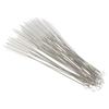 CALANDIS 50 Pieces Stainless Steel Drinking Straw Cleaning Brushes Cleaner 200mm view 1